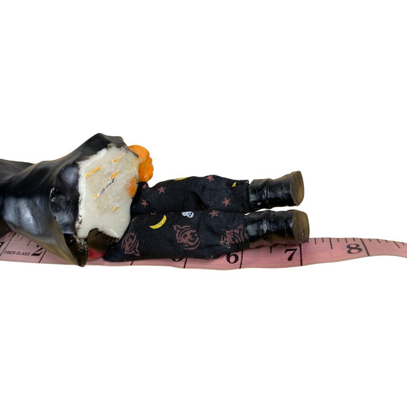 Vintage 90s Dracula Vampire Halloween Home Decor Shelf Sitter 7” - Picture 6 of 7